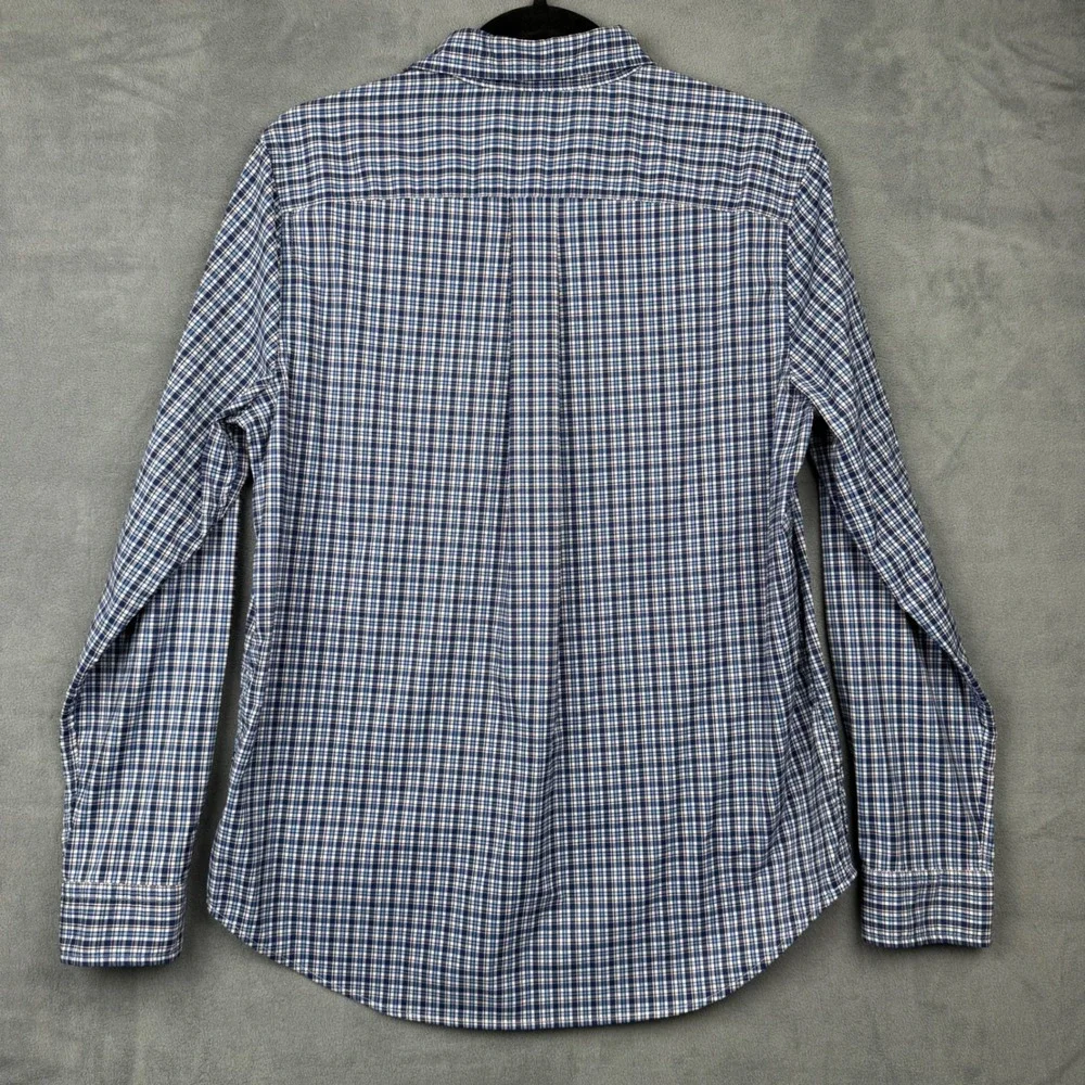 Ralph Lauren Kids Plaid Performance Button Down Shirt XL TG 18-20 Blue Green Red